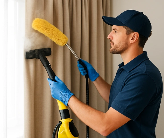 Trusted drapes cleaning technician Matty Curtain Cleaning moore-park-nsw QLD