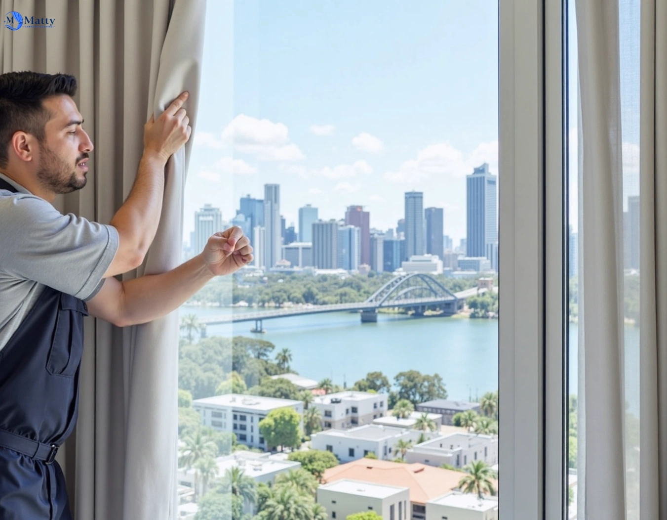 Professional curtain steam cleaning service moore-park-nsw QLD by Matty Curtain Cleaning